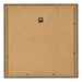 Cadre Photo 25x25cm Bronze Décor MDF Bologna Arriere | Yourdecoration.fr