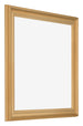 Cadre Photo 25x25cm De Pin Grain de Bois MDF Lazio De Face Oblique | Yourdecoration.fr