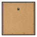 Cadre Photo 25x25cm Noir Mat MDF Bologna Arriere | Yourdecoration.fr
