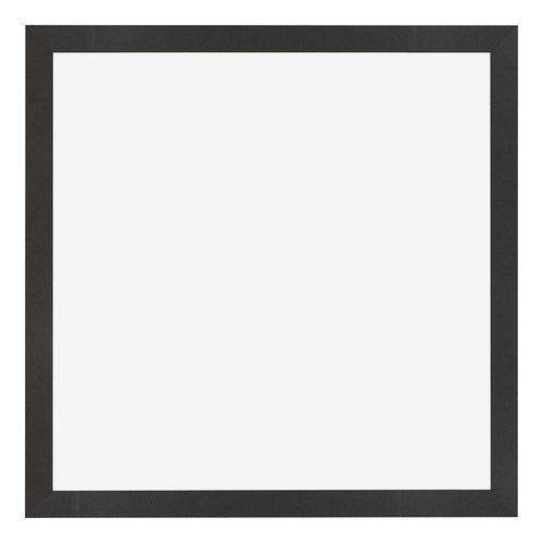 Cadre Photo 25x25cm Noir Mat MDF Bologna De Face | Yourdecoration.fr