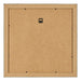 Cadre Photo 25x25cm Or Vintage MDF Pisa Arriere | Yourdecoration.fr