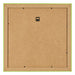 Cadre Photo 25x25cm Vert MDF Pisa Arriere | Yourdecoration.fr