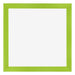 Cadre Photo 25x25cm Vert MDF Pisa De Face | Yourdecoration.fr