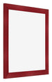 Cadre Photo 25x25cm Vin Rouge Patine MDF Pisa De Face Oblique | Yourdecoration.fr