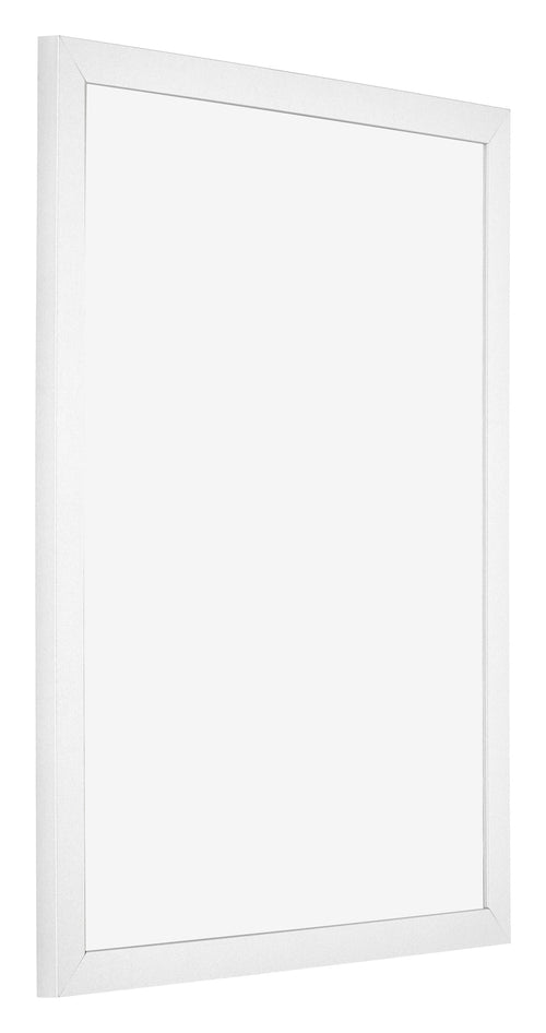 Cadre Photo 25x30cm Blanc Mat MDF Bologna De Face Oblique | Yourdecoration.fr