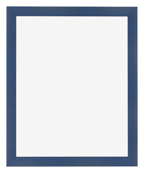 Cadre Photo 25x30cm Bleu Fonce Patine MDF Pisa De Face | Yourdecoration.fr