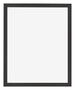 Cadre Photo 25x30cm Noir Grain de Bois MDF Bologna De Face | Yourdecoration.fr