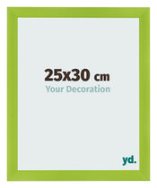 Cadre Photo 25x30cm Vert MDF Pisa De Face Mesure | Yourdecoration.fr
