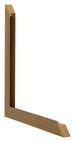 Cadre Photo 25x35cm Chene Rustique MDF Bologna Detail Intersection | Yourdecoration.fr