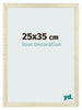 Cadre Photo 25x35cm Chene Sonoma MDF Pisa De Face Mesure | Yourdecoration.fr
