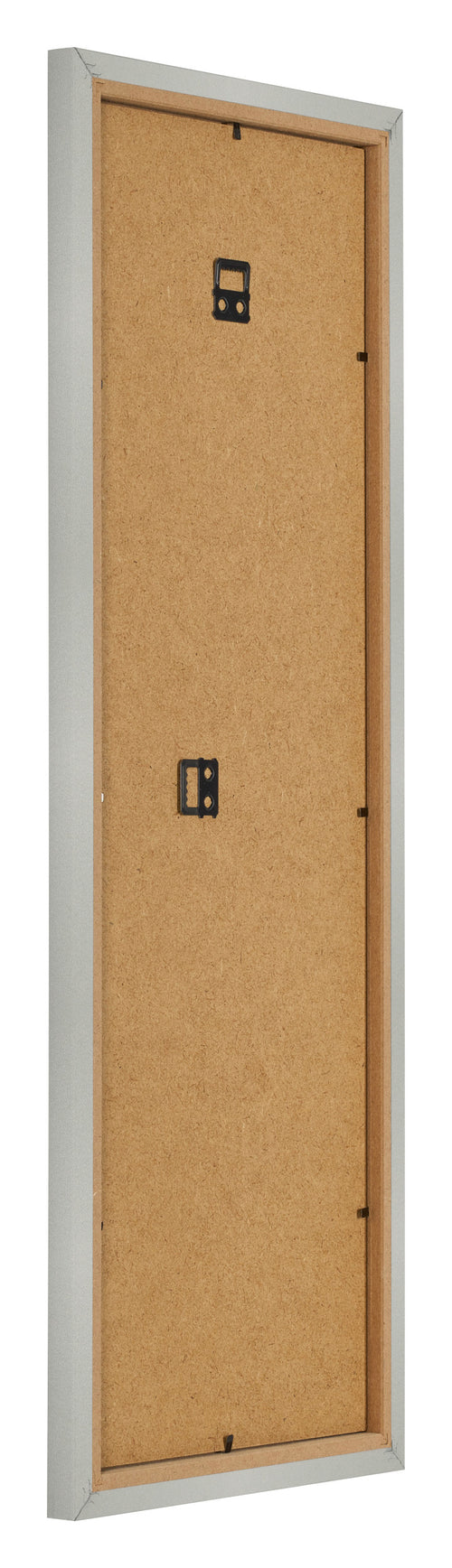Cadre Photo 25x75cm Argent Mat MDF Bologna Arriere Oblique | Yourdecoration.fr