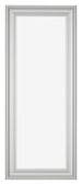 Cadre Photo 25x75cm Argent Mat MDF Lazio De Face | Yourdecoration.fr