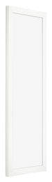 Cadre Photo 25x75cm Blanc Brillant MDF Bologna De Face Oblique | Yourdecoration.fr