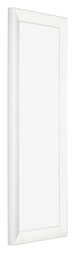 Cadre Photo 25x75cm Blanc Vintage MDF Pisa De Face Oblique | Yourdecoration.fr