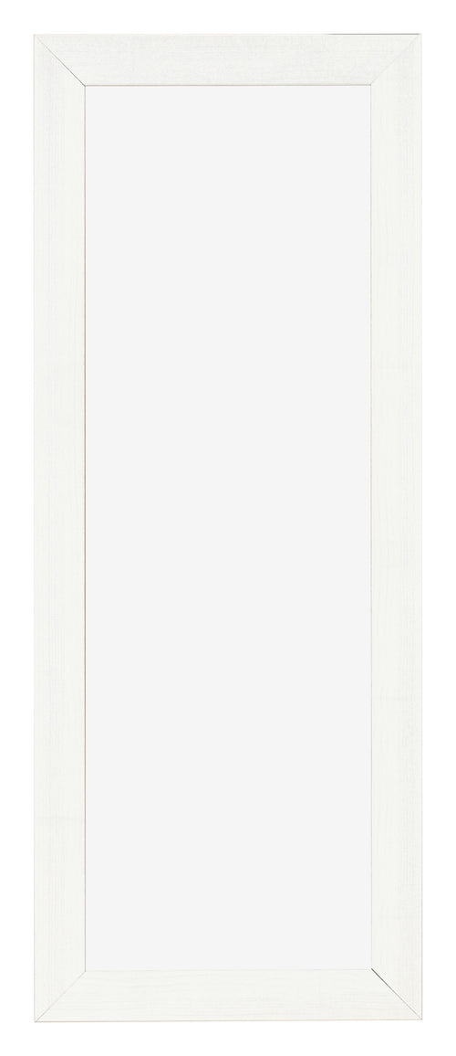 Cadre Photo 25x75cm Blanc Vintage MDF Pisa De Face | Yourdecoration.fr