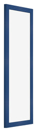Cadre Photo 25x75cm Bleu Fonce MDF Bologna De Face Oblique | Yourdecoration.fr