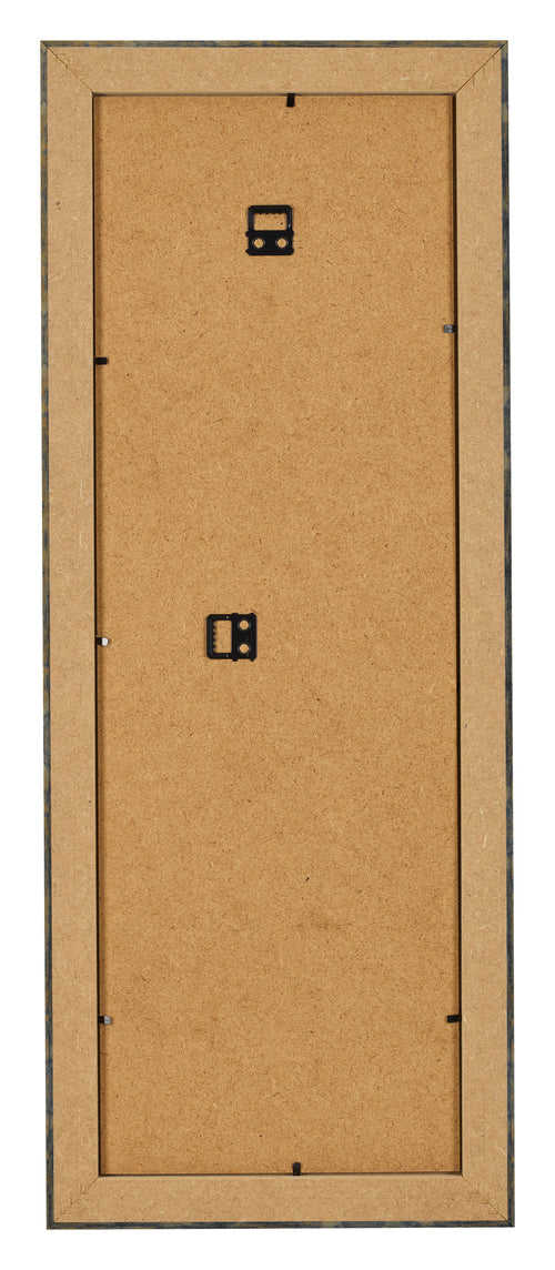 Cadre Photo 25x75cm Bleu Or Melange MDF Pisa Arriere | Yourdecoration.fr