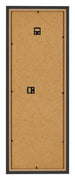 Cadre Photo 25x75cm Noir Grain de Bois MDF Bologna Arriere | Yourdecoration.fr