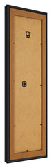 Cadre Photo 25x75cm Noir Grain de Bois MDF Lazio Arriere Oblique | Yourdecoration.fr