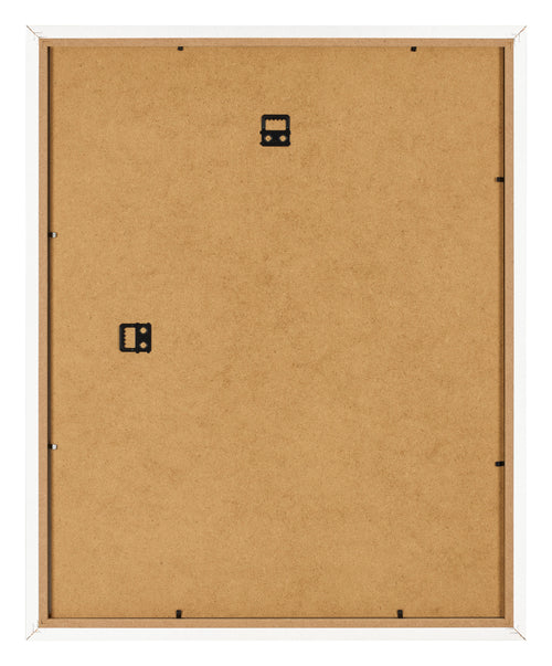 Cadre Photo 28x35cm Blanc Brillant MDF Bologna Arriere | Yourdecoration.fr