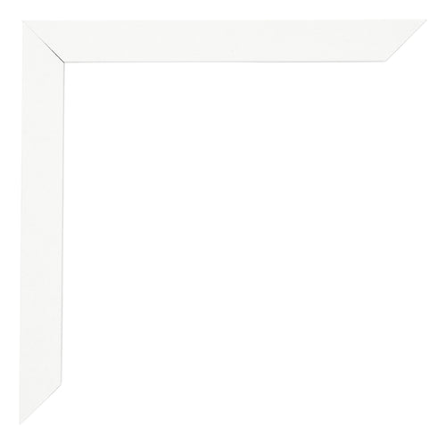 Cadre Photo 28x35cm Blanc Brillant MDF Bologna Detail Coin | Yourdecoration.fr
