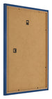 Cadre Photo 28x35cm Bleu Fonce MDF Bologna Arriere Oblique | Yourdecoration.fr