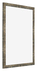 Cadre Photo 28x35cm Bleu Or Mélangé MDF Bologna De Face Oblique | Yourdecoration.fr