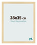 Cadre Photo 28x35cm Hêtre Décor MDF Bologna De Face Mesure | Yourdecoration.fr
