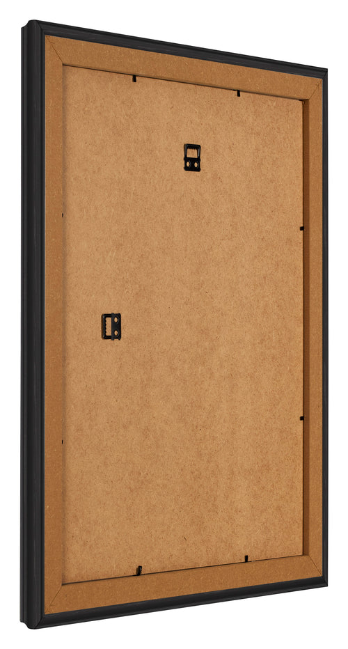 Cadre Photo 28x35cm Noir Grain de Bois MDF Lazio Arriere Oblique | Yourdecoration.fr