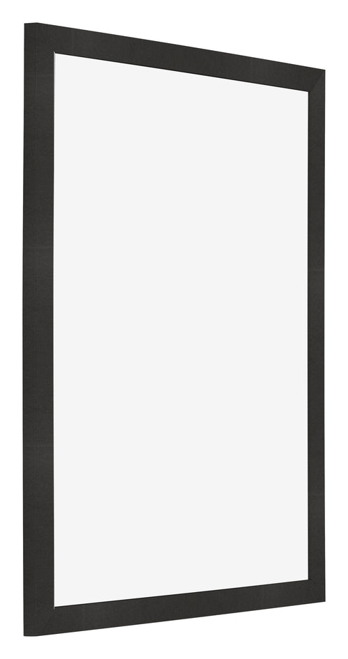 Cadre Photo 28x35cm Noir Mat MDF Bologna De Face Oblique | Yourdecoration.fr