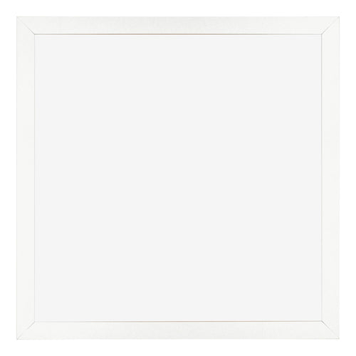 Cadre Photo 30x30cm Blanc Brillant MDF Bologna De Face | Yourdecoration.fr