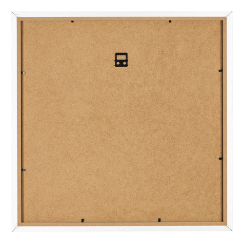 Cadre Photo 30x30cm Blanc Mat MDF Bologna Arriere | Yourdecoration.fr