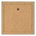 Cadre Photo 30x30cm Bleu Or Melange MDF Pisa Arriere | Yourdecoration.fr