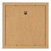 Cadre Photo 30x30cm Chene Rustique MDF Pisa Arriere | Yourdecoration.fr