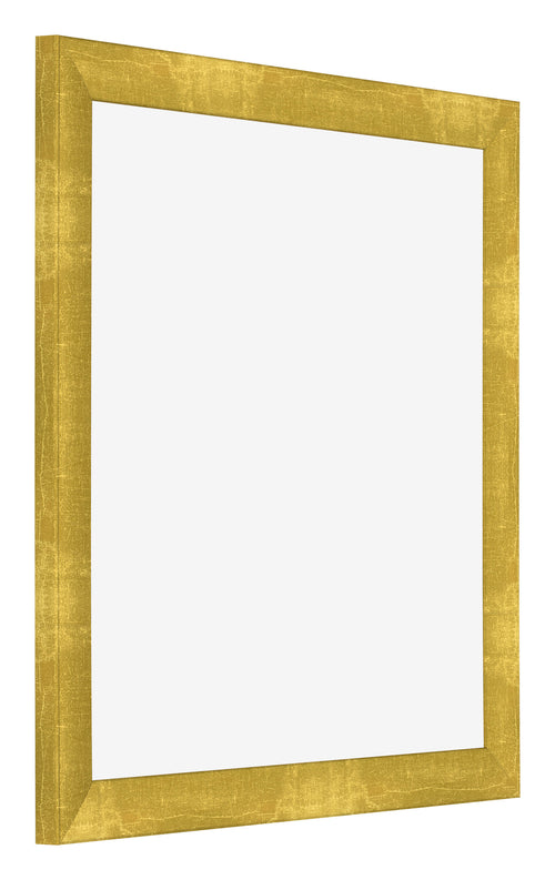 Cadre Photo 30x30cm Or Vintage MDF Pisa De Face Oblique | Yourdecoration.fr
