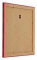 Cadre Photo 30x30cm Rouge MDF Pisa Arriere Oblique | Yourdecoration.fr