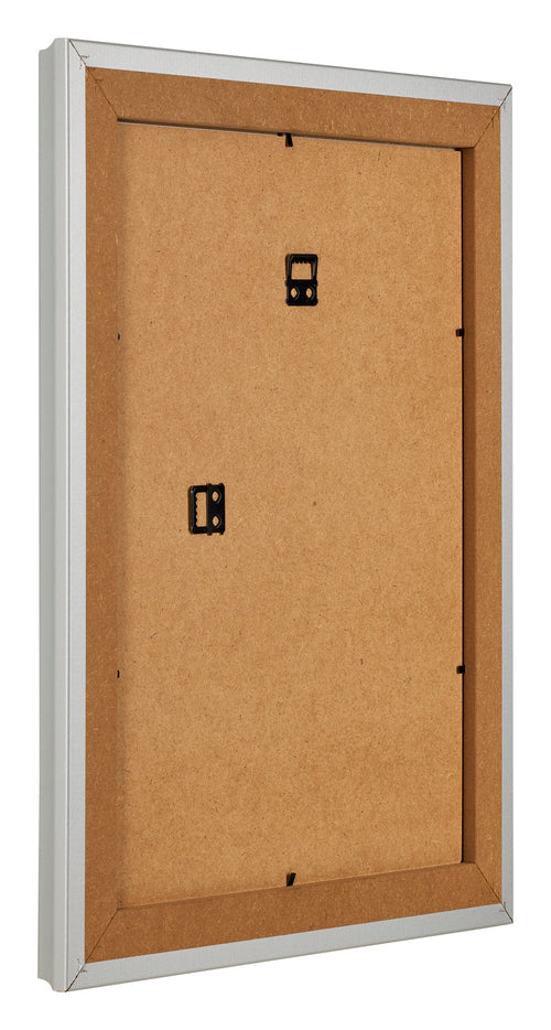 Cadre Photo 30x40cm Argent Mat MDF Lazio Arriere Oblique | Yourdecoration.fr