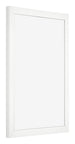 Cadre Photo 30x40cm Blanc Brillant MDF Bologna De Face Oblique | Yourdecoration.fr