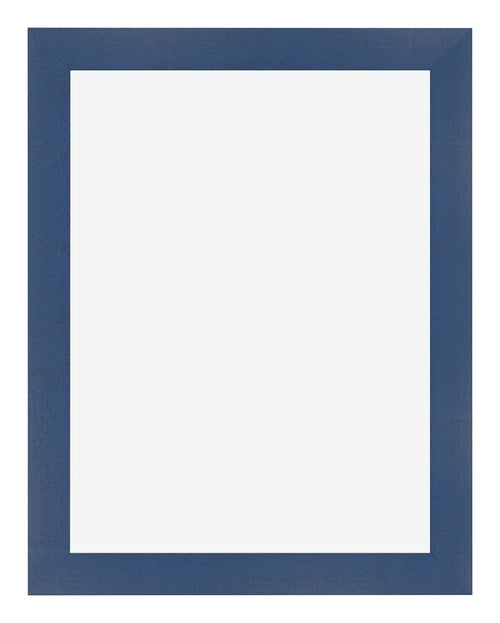 Cadre Photo 30x40cm Bleu Fonce Patine MDF Pisa De Face | Yourdecoration.fr