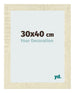 Cadre Photo 30x40cm Chene Sonoma MDF Pisa De Face Mesure | Yourdecoration.fr
