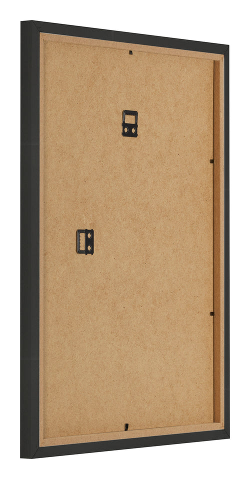 Cadre Photo 30x40cm Noir Grain de Bois MDF Bologna Arriere Oblique | Yourdecoration.fr