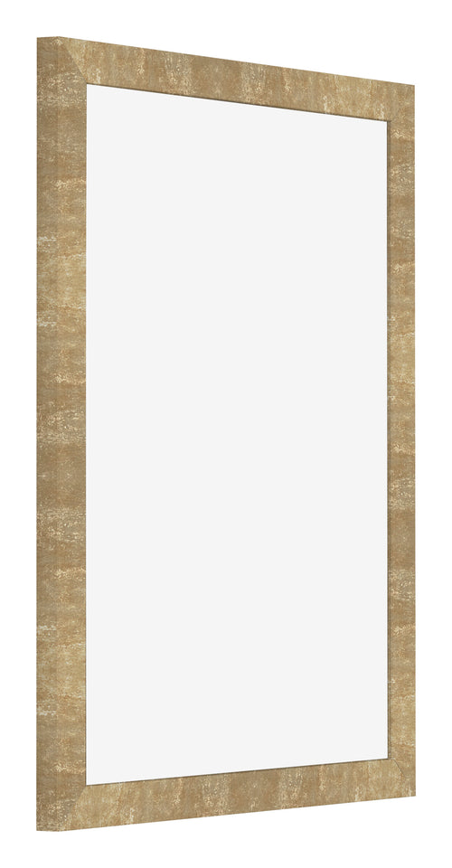 Cadre Photo 30x40cm Or Antique MDF Bologna De Face Oblique | Yourdecoration.fr