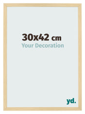 Cadre Photo 30x42cm Hêtre Décor MDF Bologna De Face Mesure | Yourdecoration.fr