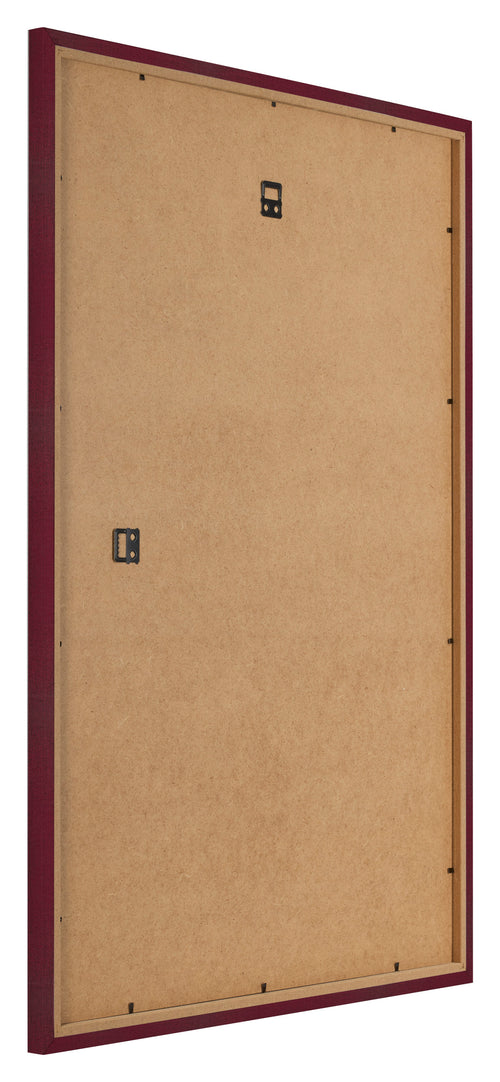Cadre Photo 30x42cm Vin Rouge Patine MDF Bologna Arriere Oblique | Yourdecoration.fr