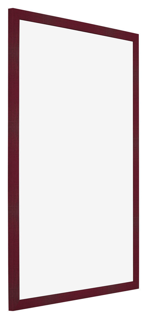 Cadre Photo 30x42cm Vin Rouge Patine MDF Bologna De Face Oblique | Yourdecoration.fr