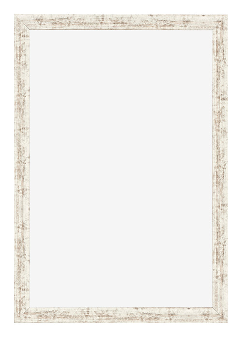 Cadre Photo 30x45cm Blanc Vintage MDF Bologna De Face | Yourdecoration.fr