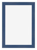 Cadre Photo 30x45cm Bleu Fonce Patine MDF Pisa De Face | Yourdecoration.fr