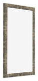 Cadre Photo 30x45cm Bleu Or Mélangé MDF Bologna De Face Oblique | Yourdecoration.fr
