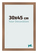 Cadre Photo 30x45cm Cuivre Décor MDF Bologna De Face Mesure | Yourdecoration.fr