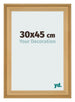 Cadre Photo 30x45cm De Pin Grain de Bois MDF Lazio De Face Mesure | Yourdecoration.fr